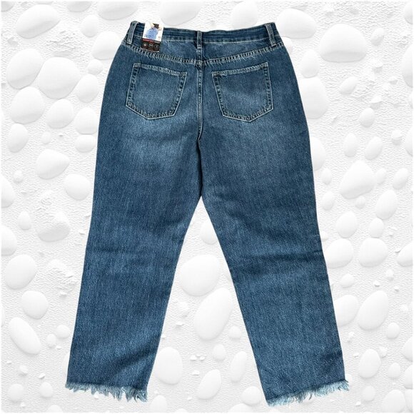 "ROYALTY FOR ME" HIGH-RISE MOM FIT JEANS - 10 NWT - Picture 2 of 10